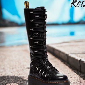 Dr. Martens Black Platform Boots